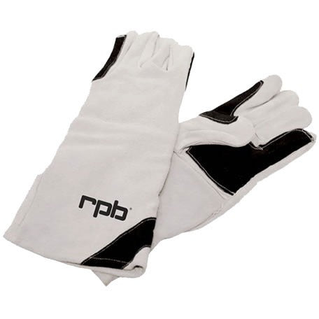 Double Palm Leather Blasting Gloves